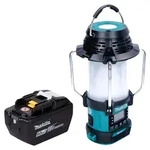 Makita DMR 056 Akku Radio 18 V FM DAB+ mit Laterne 360&deg; Taschenlampe IP65 + 1x...