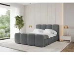 ALTDECOR Polsterbett mit Bettkasten, Fu&szlig;teil und Lattenrost, Bett mit Kopfteil,