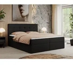 MKS MEBLE Boxspringbett 180x200 mit Bettkasten und Matratze H3, Polsterbett...