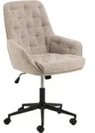 Actona Erik, Gepolsterter Sitz, Gepolsterte R&uuml;ckenlehne, Braun, Braun, Stoff, Stoff
