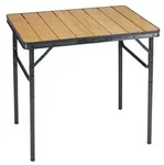 Bambus-Klapptisch f&uuml;r Garten, Balkon oder Camping, leichter Alu-Rahmen,...