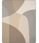 Biederlack Plaid mit Zierstich Lava Farbe Light Gr&ouml;&szlig;e 150 x 200 - Bunt