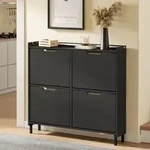 SoBuy Schuhschrank Schmal, Schuhregal, Schuhschrank H&auml;ngend mit Sensorlicht...