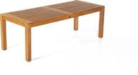 Sonnenpartner Milton Keynes Gartentisch Holztisch Esstisch 220/90x76 cm Teakholz