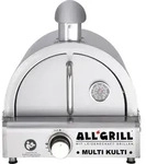 Allgrill MULTI-KULTI Set 2 z&uuml;ndgesichert - Gasgrill + Edelstahlpizzahaube mit...