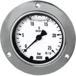 Riegler Glyzerinmanometer, Frontring, G 1/2 hinten exzentr., 0 - 4,0 bar, &Oslash; 100