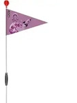 Puky Faltbarer Sicherheitswimpel f&uuml;r Kinderfahrr&auml;der SAFETY FLAG perky purple 9228