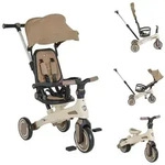 Byox Dreirad, Tricycle Juno 4 in 1 Laufrad Schiebegriff Sitzdrehung Sonnendach...