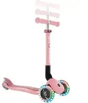 GLOBBER JUNIOR FOLDABLE LIGHTS &ndash; Tretroller, 120/80 mm, ABEC 9, 3-r&auml;drig,