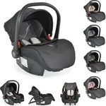 Moni Multi i-Size Autostoel 40-87 cm Schwarz - Schwarz