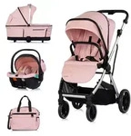Chipolino Kombikinderwagen Aurora 3 in 1 Babyschale Babywanne Sportsitz Tasche...