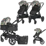 Lorelli Kombikinderwagen 2 in 1 Viola bis 22 kg, Sportsitz umbaubar...