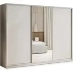 Masseno Schiebet&uuml;renschrank TARI 235/205/58 cm Kleiderschrank mit 4 Schubladen