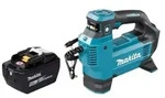 Makita DMP 181 Z Akku Kompressor 18 V 11,1 bar + 1x Akku 9,0 Ah - ohne...