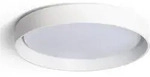 LED-Deckenleuchte 30W Rund Metall &Oslash;550mm CCT W&auml;hlbar Big Broadway Wei&szlig; -...