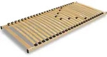 Lattenrost Serie K 140x200 cm mit 26 Federholzleisten und Single-Kappen