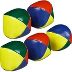 50x Jonglierb&auml;lle, &Oslash; 65 mm, Anf&auml;nger & Profis, PVC, Sandf&uuml;llung,...