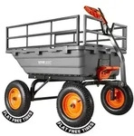 VEVOR Gartenwagen 680 kg, Transportwagen mit Kippfunktion, Handwagen mit