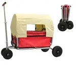 Beachtrekker faltbarer Bollerwagen Life mit integrierter Feststellbremse und
