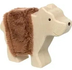 sigikid Cudly Wudly Holztier B&auml;r , Holzfigur, Spielfigur, Holzspielzeug,...