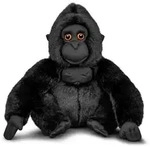 Tobar Pl&uuml;sch Gorilla Kuscheltier - Animigos World of Nature - Schwarz