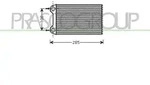 PRASCO AD020H001 W&auml;rmetauscher Innenraumheizung K&uuml;hler f&uuml;r AUDI A4 Avant...