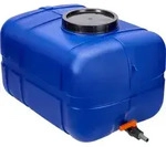 Garronda Wassertank 150 Liter Wasserbeh&auml;lter mit Deckel Regenwassertank