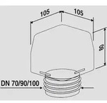 SANIT 11.A24.00..0099 ventilair active DN 70-100