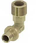 TECE Flex Bogen mit AG 32x1" Messing DVGW Fittings