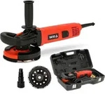 Betonschleifer Betonfr&auml;se Sanierungsfr&auml;se Set 1400W | Diamantschleifer 125 mm...