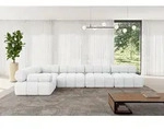 ALTDECOR Modulares Sofa Ecksofa in L-Form - Mende-L3 - 380x190x70 cm Wei&szlig;...