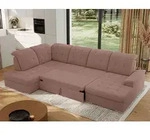 MKS MEBLE Ecksofa Wohnlandschaft U-Form, Sofa mit Schlaffunktion, Schlafsofa mit