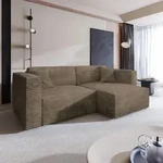 Masseno Ecksofa NERIO T mit Schlaffunktion L-Form, Sofa mit Bettkasten,