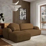 Masseno Ecksofa MODENZA N L-S mit Schlaffunktion L-Form, Sofa mit Bettkasten,