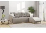Radiant - Ecksofa mit Schlaffunktion und Bettkasten in scandinavischem Design...