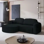 Masseno Ecksofa AMILIA L-S mit Schlaffunktion L-Form, Sofa mit Bettkasten,
