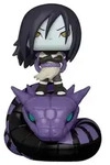 Naruto Classic POP! Rides Vinyl Figur Orochi + Manda 15 cm - Lila