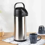 Airpot 3 Ltr aus Edelstahl Ma&szlig;e: ca. &Oslash; 15 x H 39,2cm