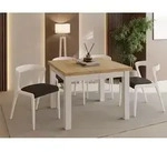 Quadratischer Esstisch Ausziehbar 80 bis 180 cm &ndash; Verl&auml;ngerbar, f&uuml;r 4-10...