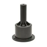 WAGNER Tischauszugsrolle versenkbar - Rad &Oslash; 27 mm, Bautiefe 75 mm, H&ouml;he 6 mm,...