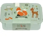 A little lovely Company Kinder Bento Lunchbox Brotdose 14x21 cm (Waldtiere...
