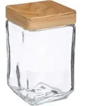 Five Quadratisches Glasgef&auml;&szlig; 1.7l Durchsichtig Durchsichtig One Size -...