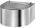 Delabie Ausgussbecken wandh&auml;ngend Edelstahl 1.4301 satiniert - Silber