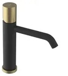 Sapho ULTRATAP Waschtischarmatur, Schwarz matt/Gold matt