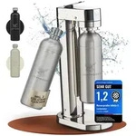 Luckymoose Infinity-S Wassersprudler aus hochwertigem Edelstahl...