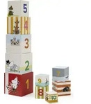 Kids Concept Stapelw&uuml;rfel Mumin 10-teilig - ab 12 Monate Lizenzprodukt Kinder...