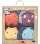 Plschblle "Dooballs" Dino 4er Set