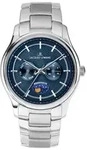 Jacques Lemans Armbanduhr Derby Silver - Blau