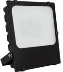 LED- Fluter 150W 145 lm/W IP65 HE Frost PRO Dimmbar 4000K Neutralwei&szlig; - Schwarz