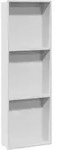vidaXL Duschnische Wei&szlig; 90 x 30 x 9,5 cm Edelstahl - Wei&szlig;